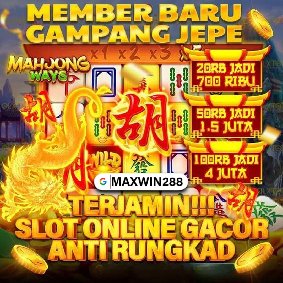 Maxwin288 Situs Terbaik 2025 Dengan Game Online Gampang JP!